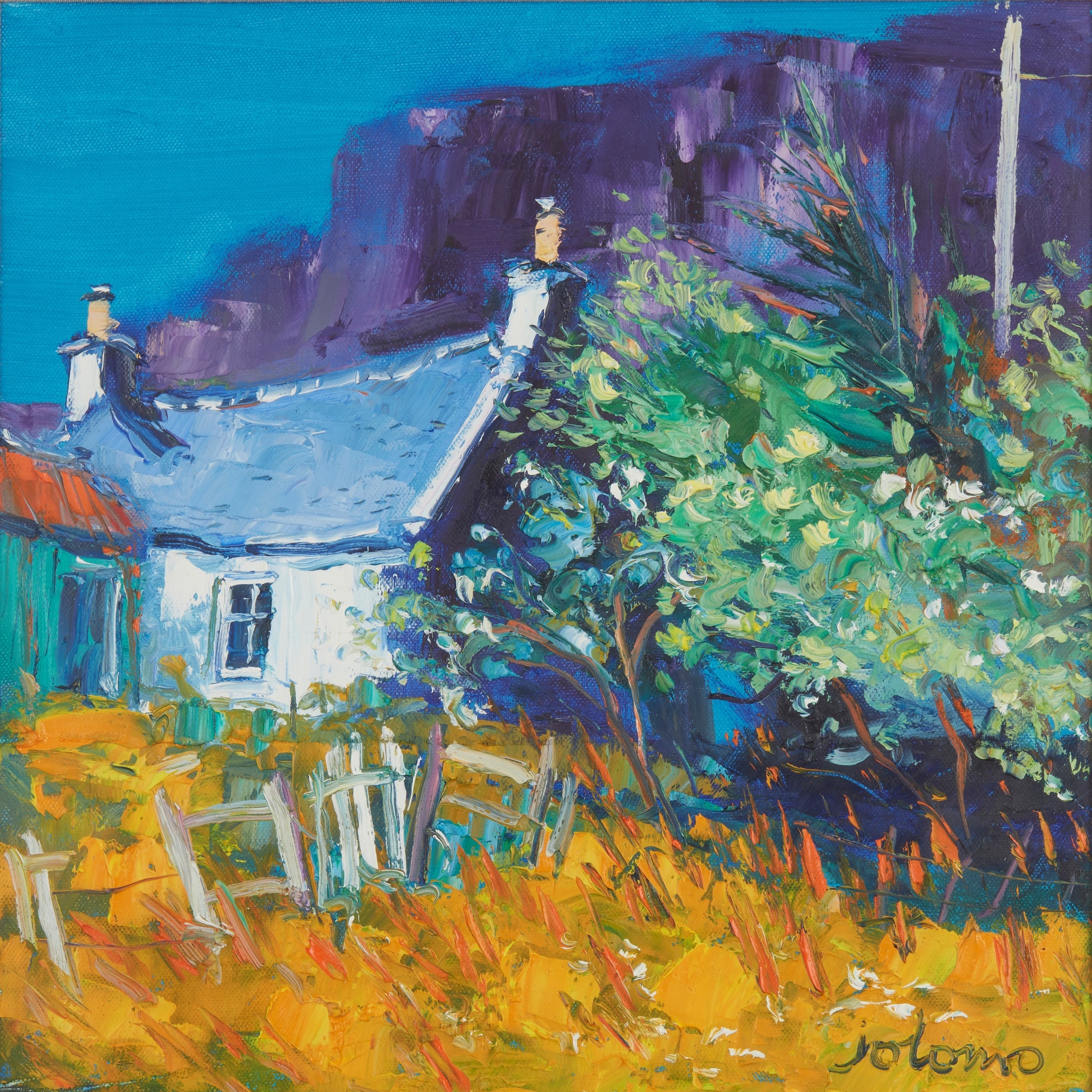 John Lowrie Morrison | ARCHIE BALDIE'S HOUSE - UNDER THE GRIBUN CLIFFS ...