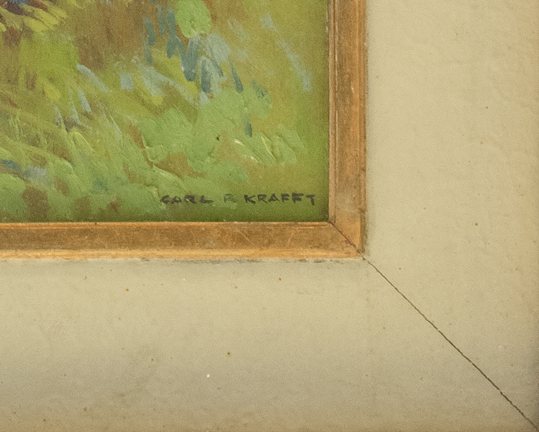 Carl Krafft | Blue and Gold, Ozarks, 1932 (1932) | MutualArt