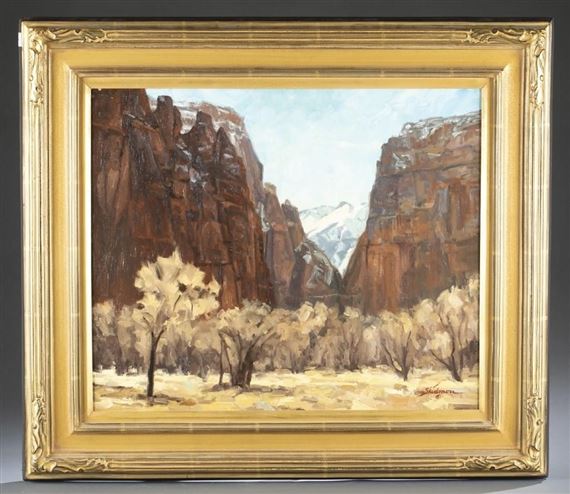Zion in January by Ryan Skidmore, 2001
