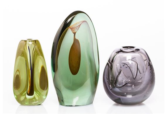 Dominick Labino | Three Early Forms (1969 - 1970) | MutualArt
