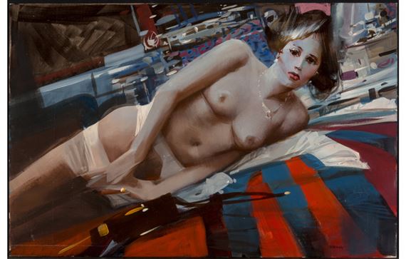 Nude by John Conrad Berkey