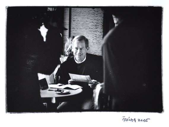Vaclav Havel by Oldřich Škácha, 2005