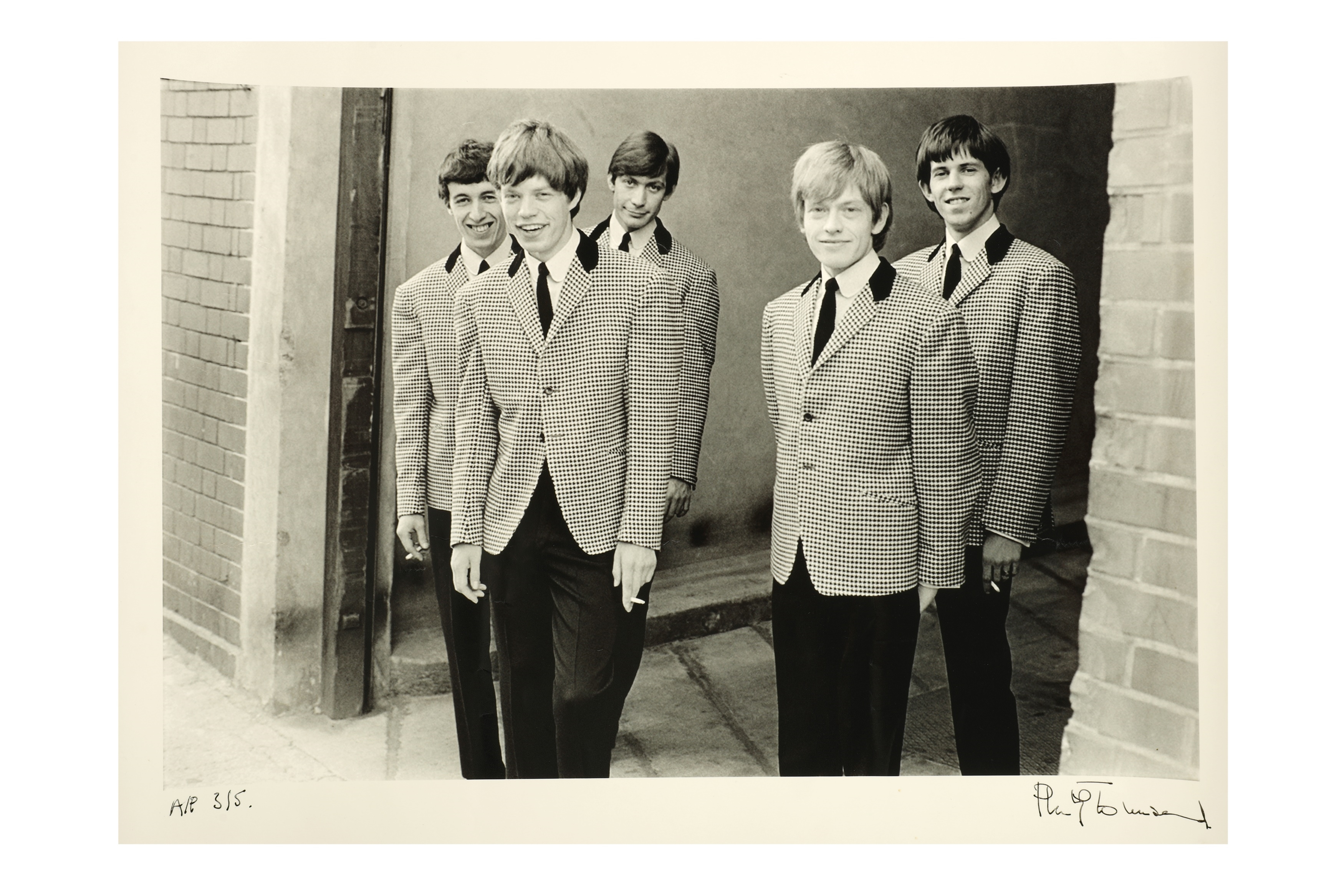 
THE ROLLING STONES by Philip Townsend, 1962