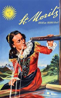Saint Moritz 1856 mètres (6090 feet) - R. Gredig