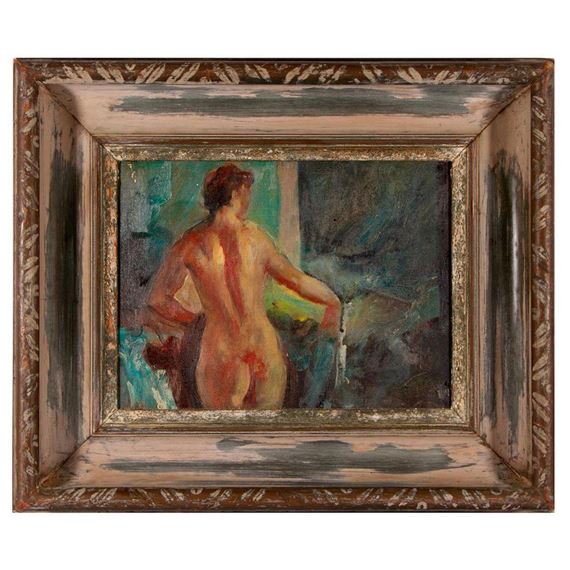 "Twilight" Nude Back - Myron Chester Nutting