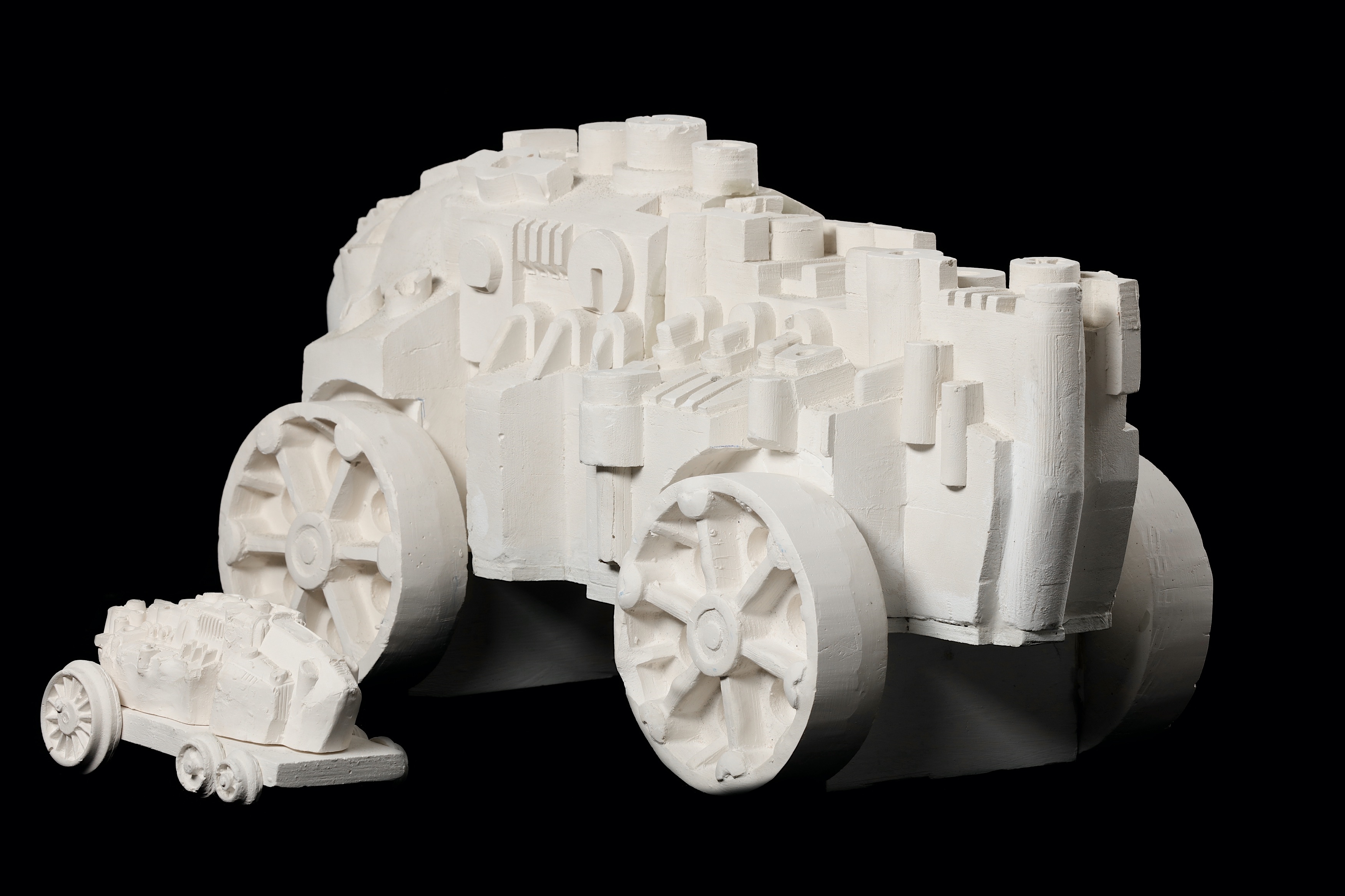 Eduardo Paolozzi | Two machine cars | MutualArt