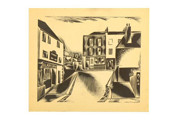 PROPERTY FROM THE ESTATE OF HUGH CRONYN (LOTS 61-66)

The Black Lion
woodcut