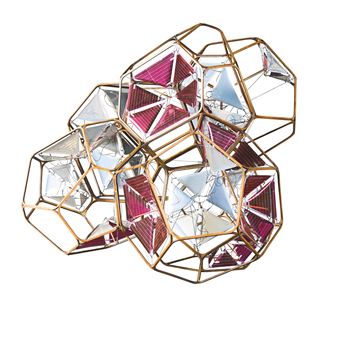 AIRPORT CITY/ CLOUD-CITY/ 6 CLOUD MODULES 60 SOLAR - Tomas Saraceno