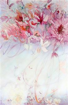 Pink Flower Blossoms - Florence Hasenflug
