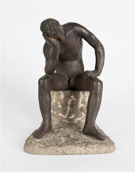 Schlafender Soldat by Gerhard Marcks, 1943