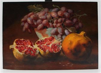 Nature morte aux grenades - Elie Joseph Laurent