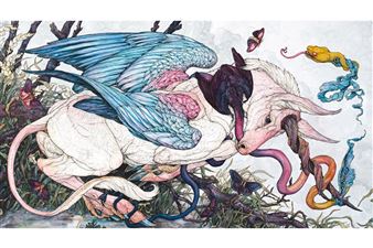 Lauren Marx, Kazuki Takamatsu & More Bring Fantastical Beasts to Corey Helford Gallery