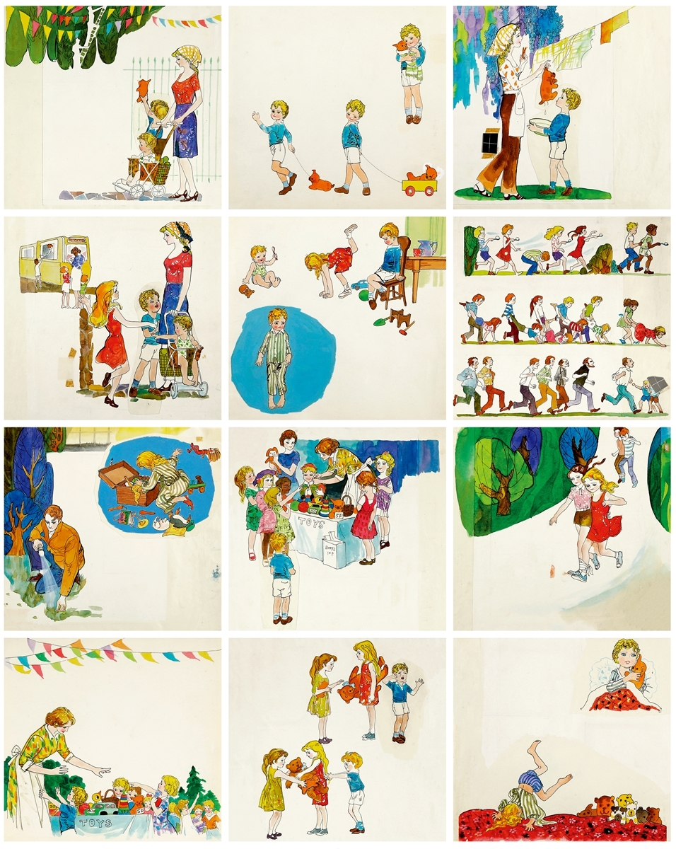 Huang Guanyu | THE COMIC STRIP PUPPY (COMPLETE) (1982) | MutualArt