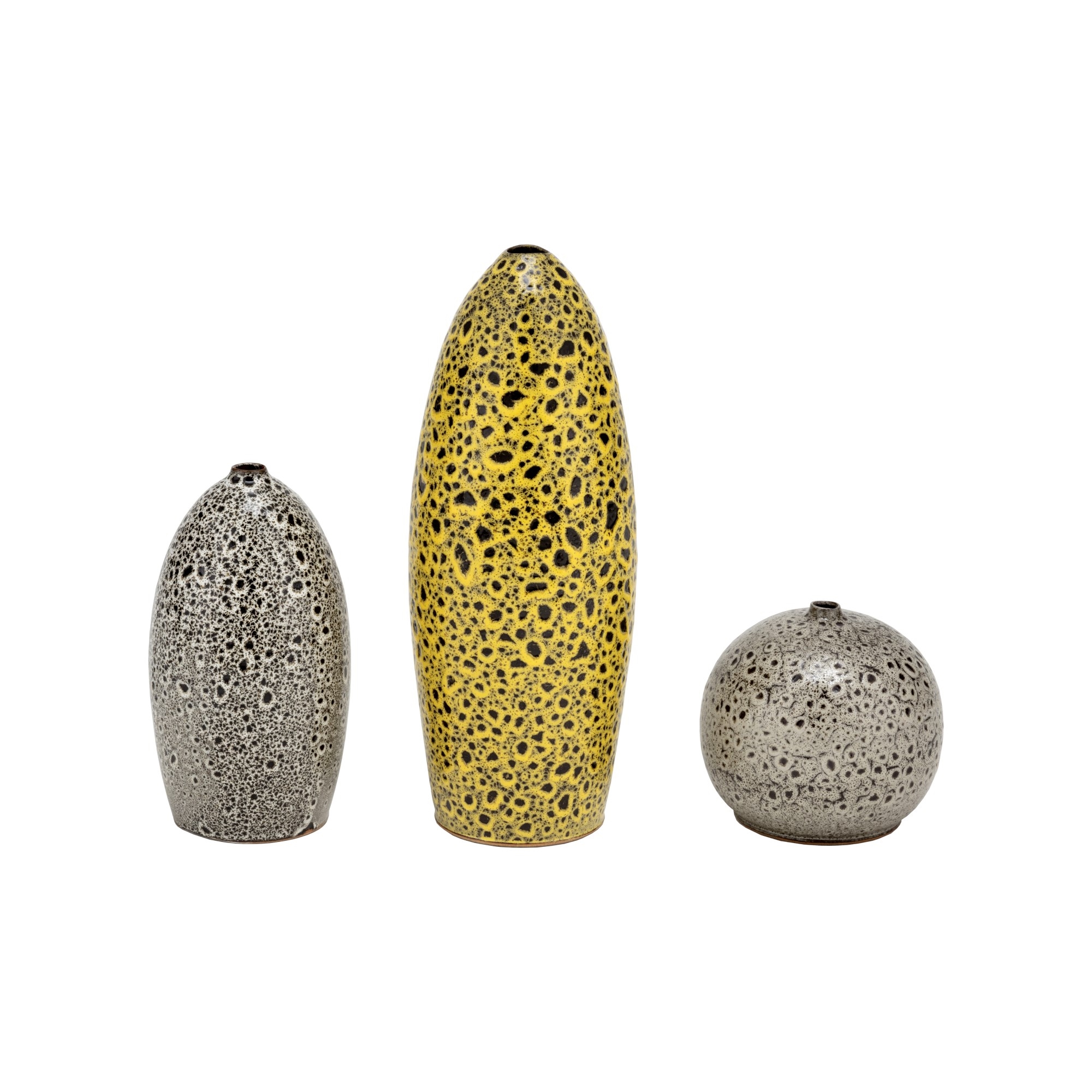 Artwork by Kwon Jae Woo, Three works: Untitled (3), Made of ceramic (3)