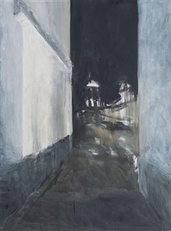 Kostolná ulica (pohľad na Hlavné námestie od Primaciálneho námestia) - Juraj Kollár