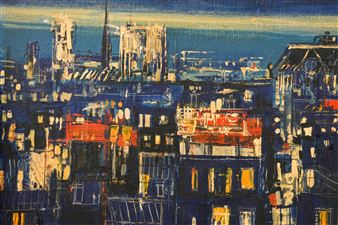 Modernist View of Paris - Jean Claude Demel