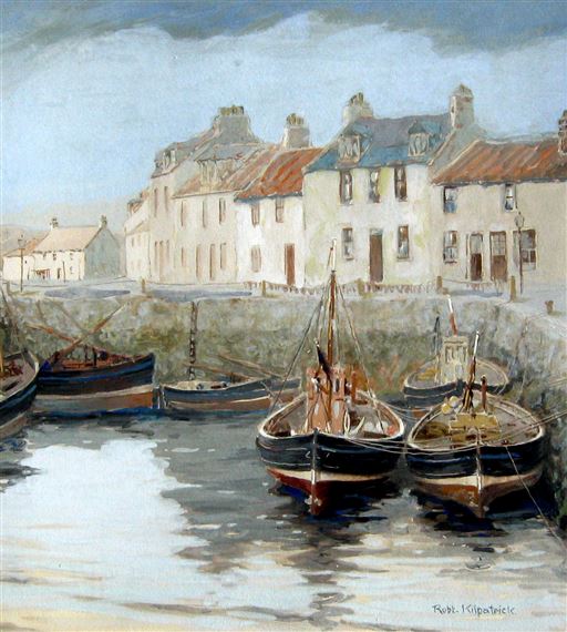 Harbour Scene by Robert Kilpatrick