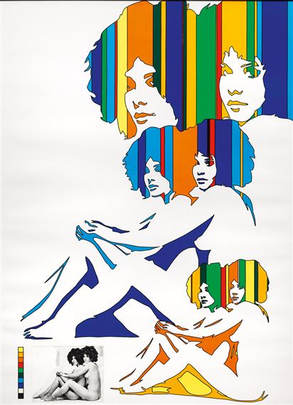 "Zwillinge" by Werner Berges, 1972