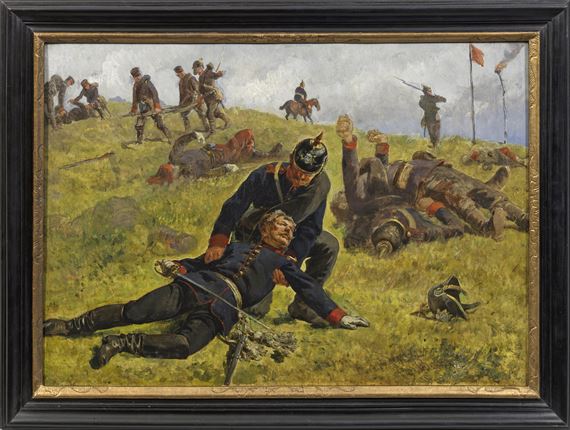 Nach der Schlacht by Louis Braun