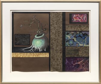 Komposition mit surrealistischem Stillleben - Dorothée Chemiakine