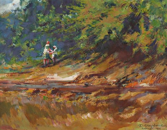 U vody by František Myslivec, 1946