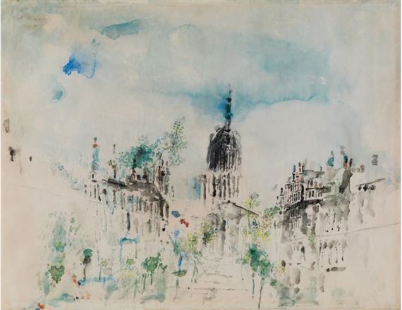 Wilhelm Thöny: Arbeiten auf Papier und Leinwand - Galerie Welz