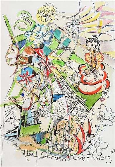 The Garden of Live Flowers by Marianne Sturtridge, 2013