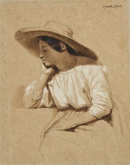 Peruvian Girl by Albert Lynch