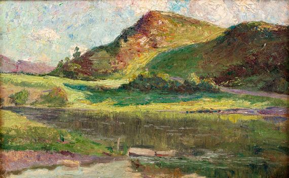 Paysage by Jean Baptiste Antoine Guillemet