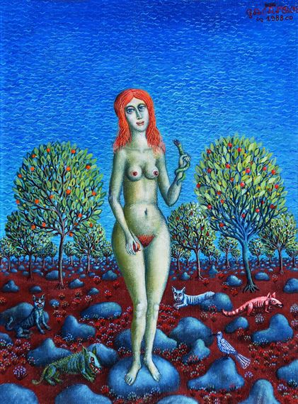 Éva by Tamás Galambos, 1988