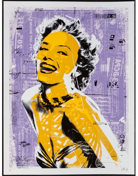 Anthony Cozzi | Norma (Purple/Yellow) (2013) | MutualArt