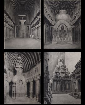 FOUR WORKS: AJANTA & ELLORA CAVES - Martin Hurlimann