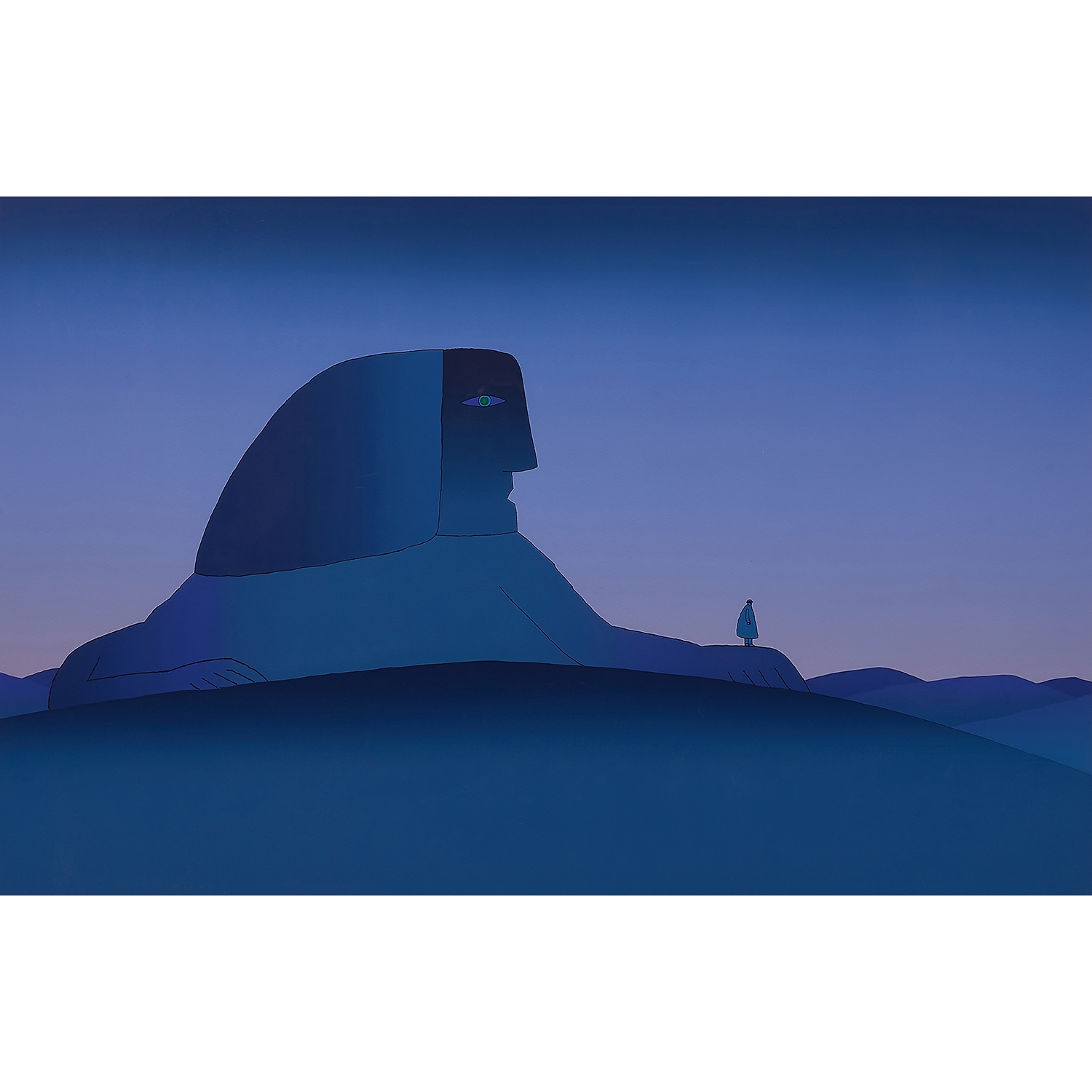 Jean-Michel Folon | Sphinx (1975) | MutualArt
