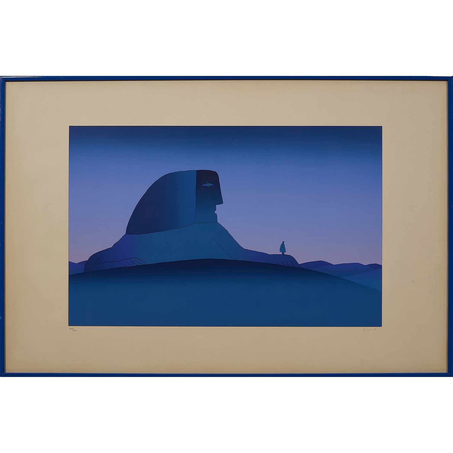 Jean-Michel Folon | Sphinx (1975) | MutualArt