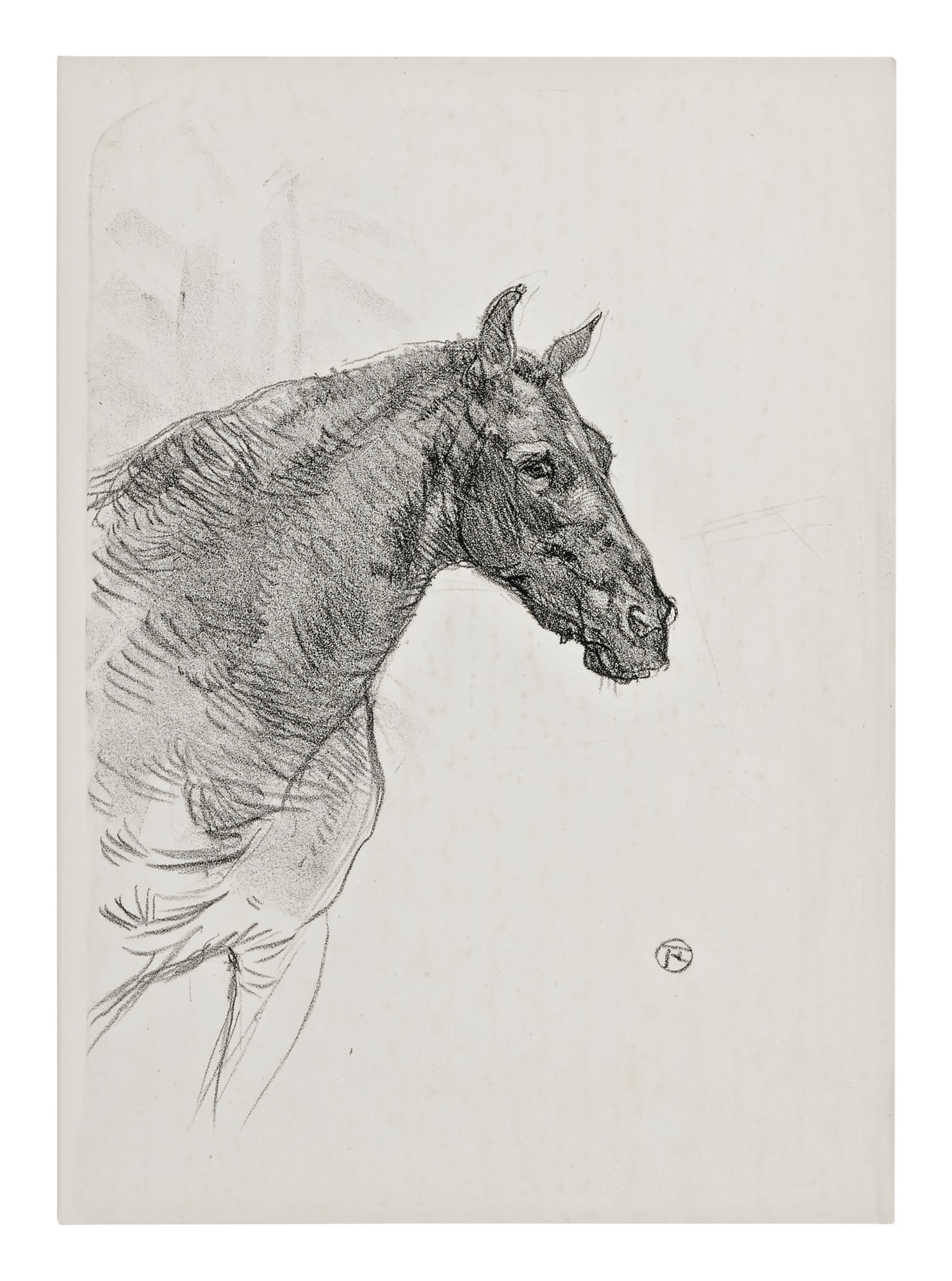 LE PONEY PHILIBERT (DELTEIL 224; ADRIANI 301; WITTROCK 284) by Henri de Toulouse-Lautrec, 1898