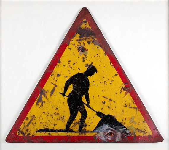 Portret trumienny XVI by Leszek Sobocki, 1988