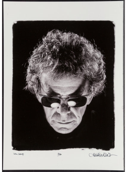 Artwork by Guido Harari, Lou Reed, Modena, Made of pigment print