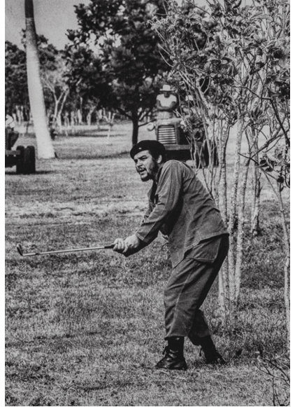 Che Guevara Playing Golf by Alberto Korda, 1959