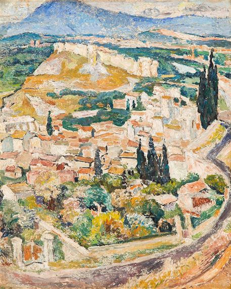 View of St. Andrew's Fort in Villeneuve-les-Avignon