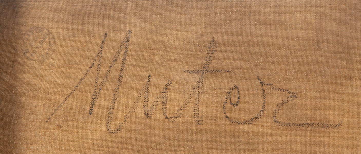 Artwork by Maria-Mela Muter, "Maternity", Made of oil on canvas