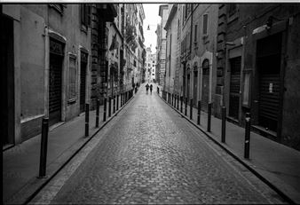 Marzo 2020, Roma ora di punta (Via di Torre Argentina) - Andrea Catoni