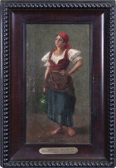 WOMAN WITH JAR - Hermine Bruck