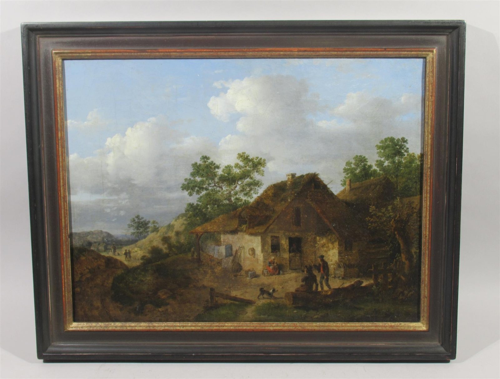 La chaumière by Martin Drolling, 1813