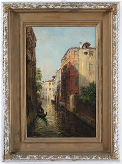 Canale a Venezia - Bernardo Hay