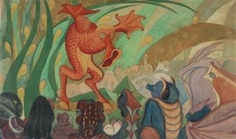 Kompozycja fantastyczna - Władysław Zych