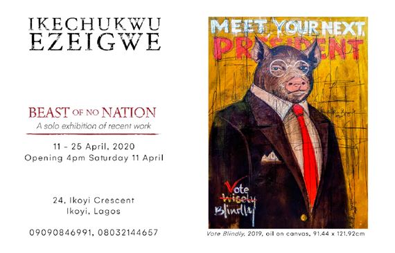 Ikechukwu Ezeigwe: Beast of no Nation - Omenka Gallery