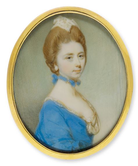 Portrait of Mrs Renton by Jeremiah Meyer, CIRCA 1770