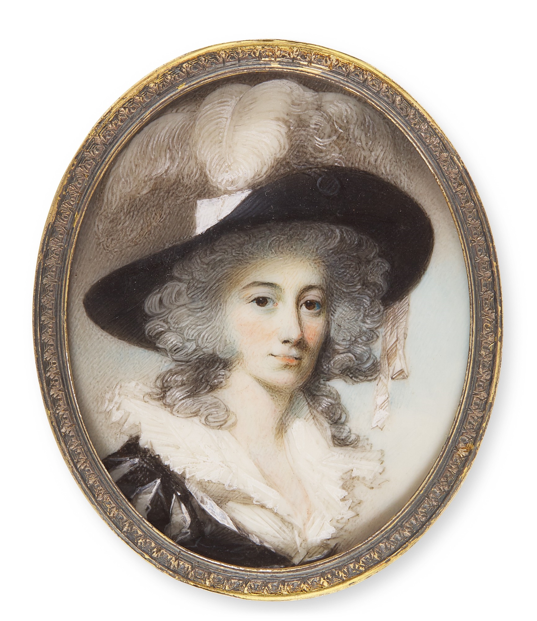 George Engleheart | Portrait of a lady (Circa 1785) | MutualArt