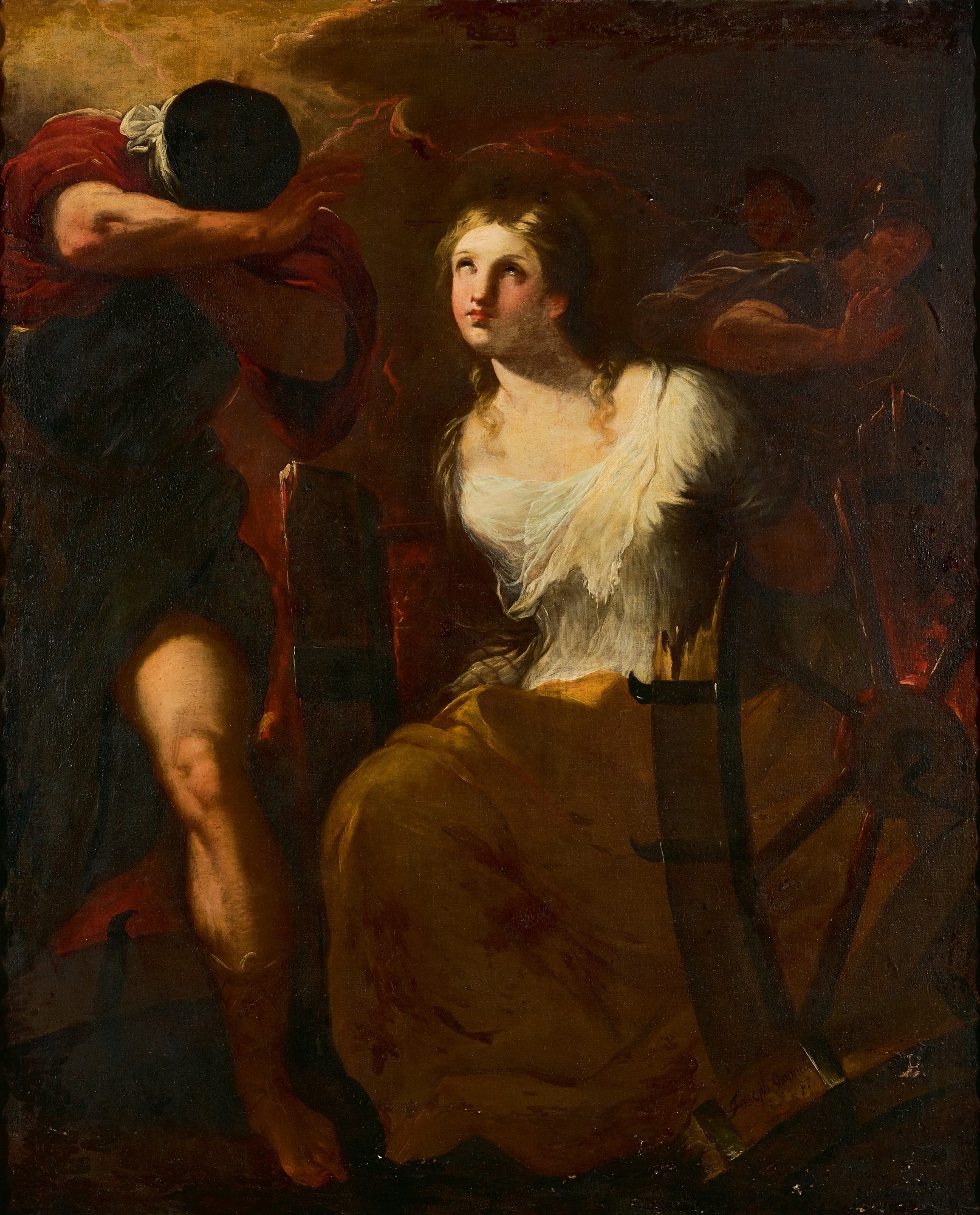 Giuseppe Simonelli | The Martyrdom of Saint Catherine of Alexandria ...