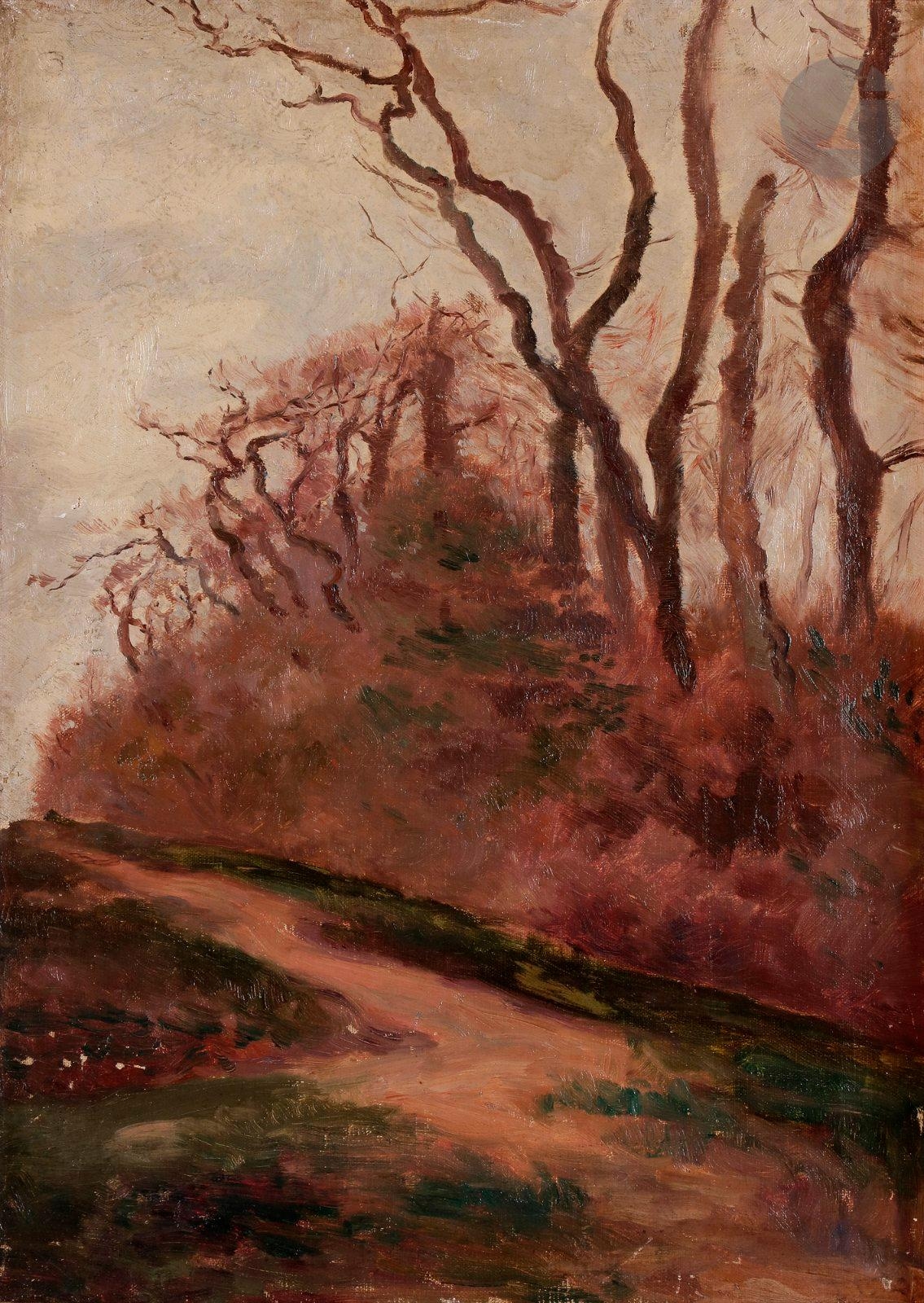 Artwork by Georges Lacombe, Chemin, Made of Oil on canvas